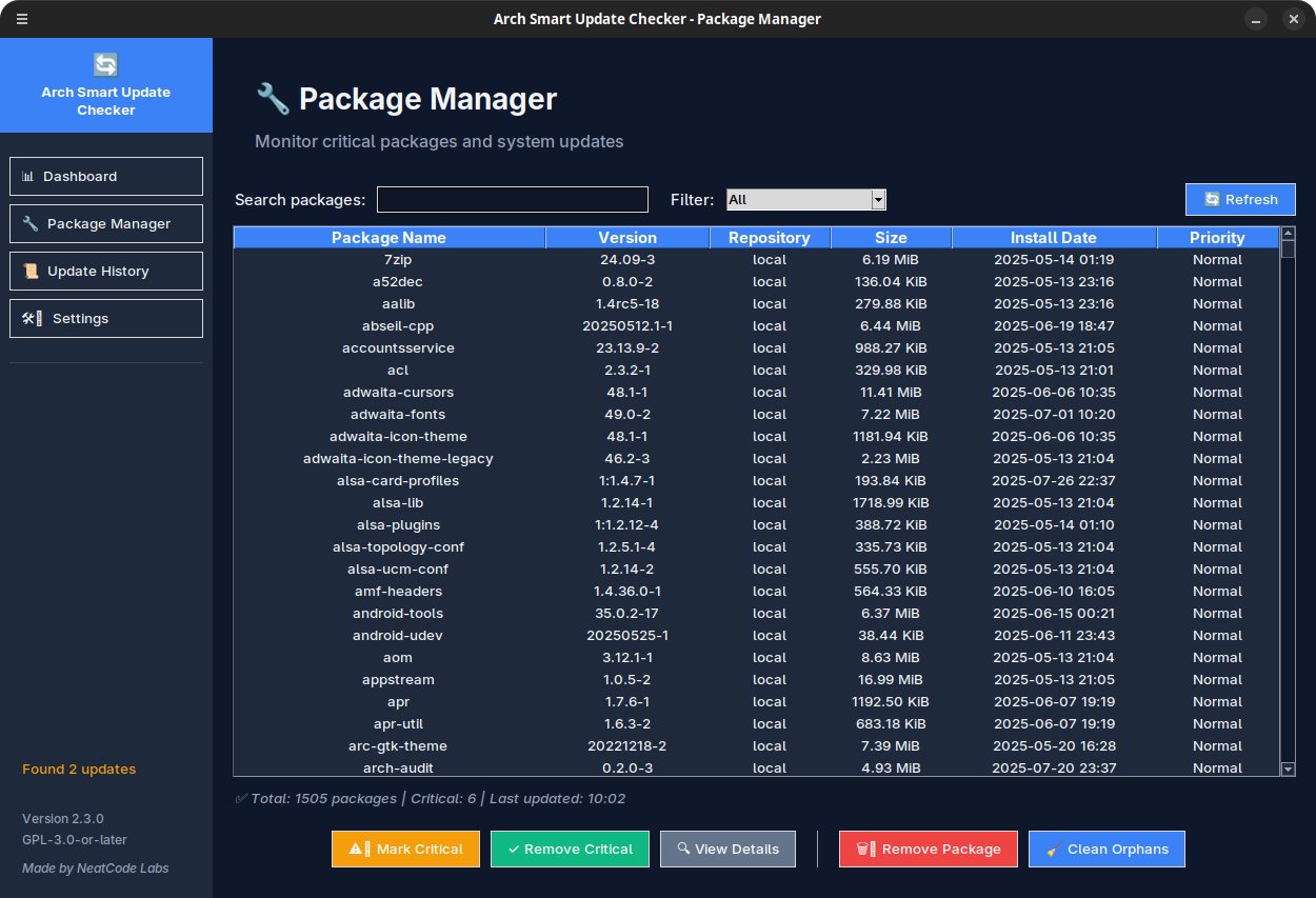 Package Manager